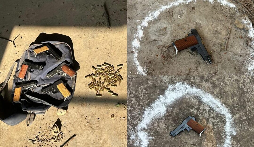 ਵੱਡੀ ਅੱਤਵਾਦੀ ਸਾਜ਼ਿਸ਼ ਨਾਕਾਮ: ਗੋਲੀਬਾਰੀ ਤੋਂ ਬਾਅਦ ਲਾਰੈਂਸ ਬਿਸ਼ਨੋਈ ਗੈਂਗ ਦੇ ਚਾਰ ਮੈਂਬਰ ਗ੍ਰਿਫਤਾਰ; ਸੱਤ ਪਿਸਤੌਲ ਬਰਾਮਦ