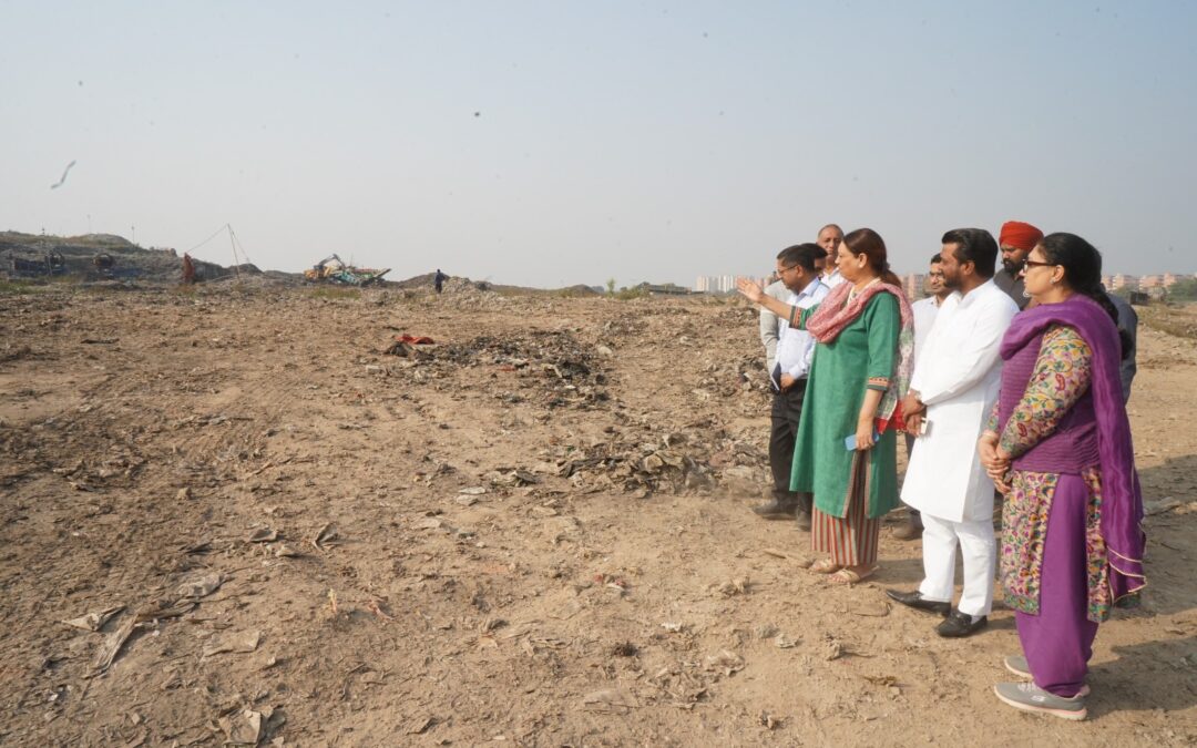 ਮੇਅਰ ਨੇ ਡੱਡੂਮਾਜਰਾ ਲੀਗੇਸੀ ਵੇਸਟ ਸਾਈਟ ਦਾ ਵਿਆਪਕ ਜਾਇਜ਼ਾ ਲਿਆ, ਮਾਈਨਿੰਗ ਦੇ ਕੰਮ ਵਿੱਚ ਤੇਜ਼ੀ ਲਿਆਉਣ ਦੇ ਆਦੇਸ਼ ਦਿੱਤੇ ਅਤੇ ਹਰੇ ਰੰਗ ਦੀ ਤਬਦੀਲੀ ਦਾ ਸੱਦਾ ਦਿੱਤਾ