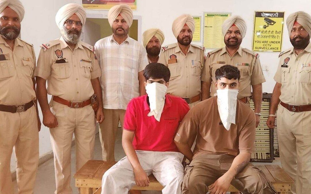 ਬਟਾਲਾ ਵਿੱਚ ਜੱਗੂ ਭਗਵਾਨਪੁਰੀਆ ਗੈਂਗ ਦੇ ਦੋ ਸਾਥੀ ਦੋ ਪਿਸਤੌਲਾਂ ਸਮੇਤ ਗ੍ਰਿਫ਼ਤਾਰ