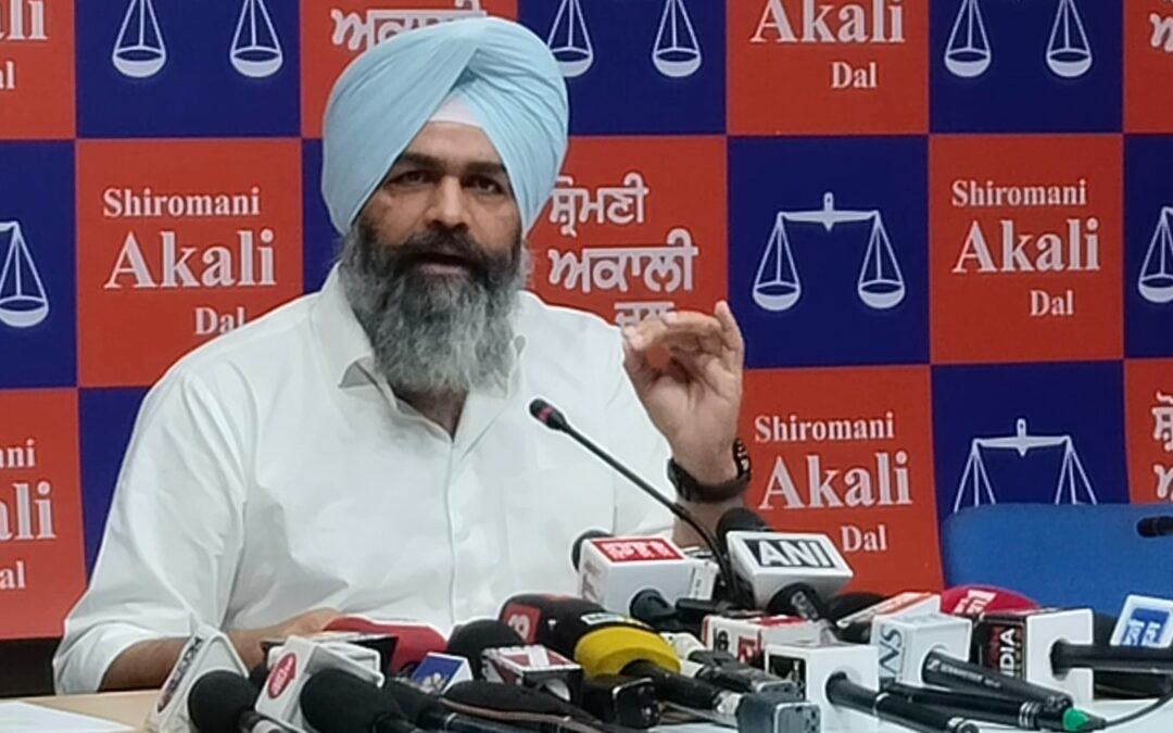 ‘ਆਪ’ ਲੀਡਰਸ਼ਿਪ ਸੂਬੇ ਵਿੱਚ ਗੈਂਗਸਟਰਾਂ ਨੂੰ ਸਰਪ੍ਰਸਤੀ ਦੇ ਰਹੀ ਹੈ, ਜਿਸ ਕਾਰਨ ਕਾਨੂੰਨ ਵਿਵਸਥਾ ਪੂਰੀ ਤਰ੍ਹਾਂ ਢਹਿ-ਢੇਰੀ ਹੋ ਗਈ ਹੈ: ਅਕਾਲੀ ਦਲ