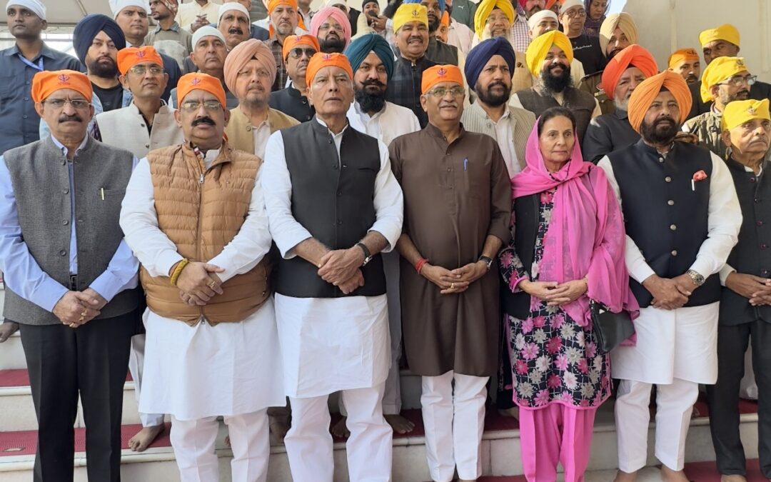 ਗੁਰੂ ਤੇਗ ਬਹਾਦੁਰ ਜੀ ਦੀ 350ਵੀਂ ਸ਼ਹਾਦਤ ਵਰ੍ਹੇਗੰਢ ’ਤੇ ਭਾਜਪਾ ਪੰਜਾਬ ਵੱਲੋਂ ਵਿਸ਼ਾਲ ਕੀਰਤਨ ਦਰਬਾਰ ਦਾ ਆਯੋਜਨ