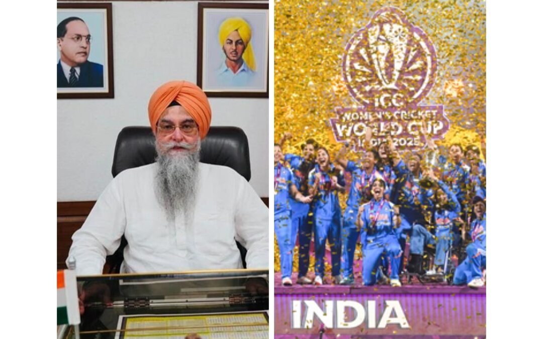 ਸਪੀਕਰ ਨੇ ਭਾਰਤੀ ਮਹਿਲਾ ਕ੍ਰਿਕੇਟ ਟੀਮ ਨੂੰ ਵਧਾਈ ਦਿੱਤੀ ਪੰਜਾਬ ਦੀ ਬੇਟੀ ਹਰਮਨਪੀਟ ਕੌਰ ਨੇ ਧੀਆਂ ਦਾ ਮਾਣ ਵਧਾਇਆ