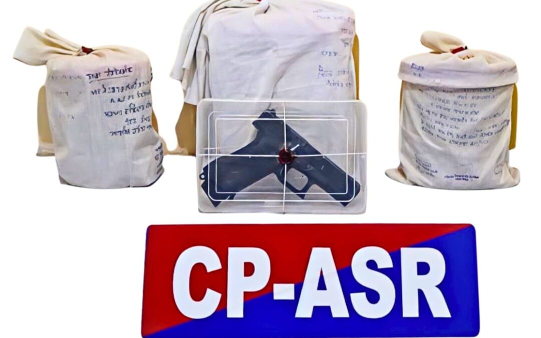 ਹੀਰੋਇਨ-ਆਈਸ ਸਪਲਾਈ ਚੇਨ ਤੋੜ ਦਿੱਤੀ ਗਈ; 4 ਕਿਲੋ ਹੈਰੋਇਨ, 1 ਕਿਲੋ ਆਈਸ, ਇੱਕ ਗਲੋਕ ਪਿਸਤੌਲ ਸਮੇਤ ਸੱਤ ਗ੍ਰਿਫ਼ਤਾਰ