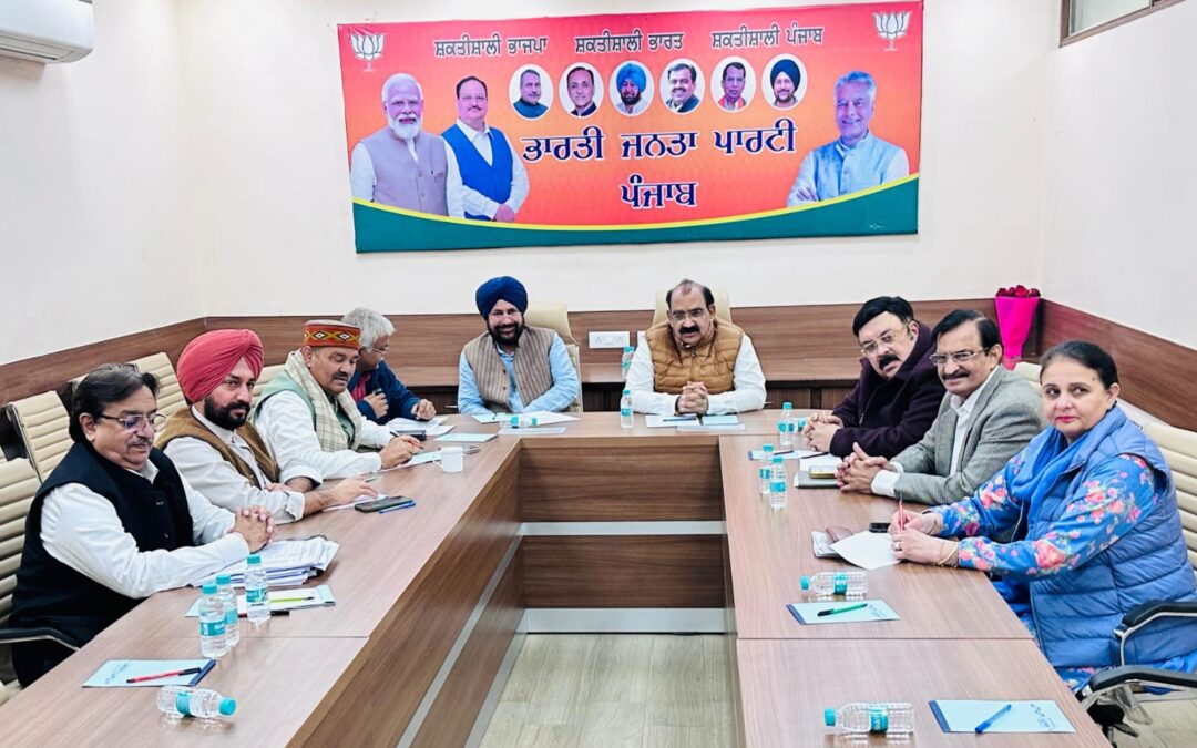 ਆਪ ਸਰਕਾਰ ਲੋਕਤੰਤਰ ਦੀ ਹੱਤਿਆ ਕਰ ਰਹੀ ਹੈ” — ਸ਼ਰਮਾ ਦਾ ਤਿੱਖਾ ਪ੍ਰਹਾਰ