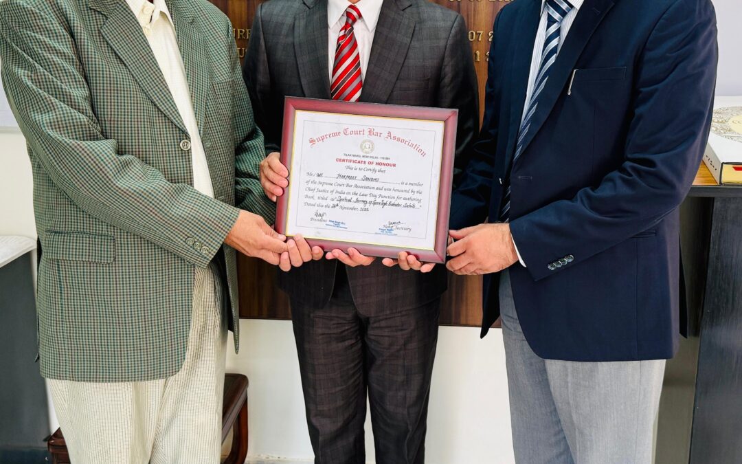 ਰਾਜ ਸੂਚਨਾ ਕਮਿਸ਼ਨਰ ਇੰਦਰਪਾਲ ਸਿੰਘ ਧੰਨਾ ਅਤੇ ਵਧੀਕ ਮੁੱਖ ਸਕੱਤਰ ਡੀ ਕੇ ਤਿਵਾੜੀ ਵੱਲੋਂ ਹਰਪ੍ਰੀਤ ਸੰਧੂ ਨੂੰ ਮਿਲੇ ਸਨਮਾਨ ਲਈ ਉਨ੍ਹਾਂ ਦੀ ਭਰਵੀਂ ਸ਼ਲਾਘਾ