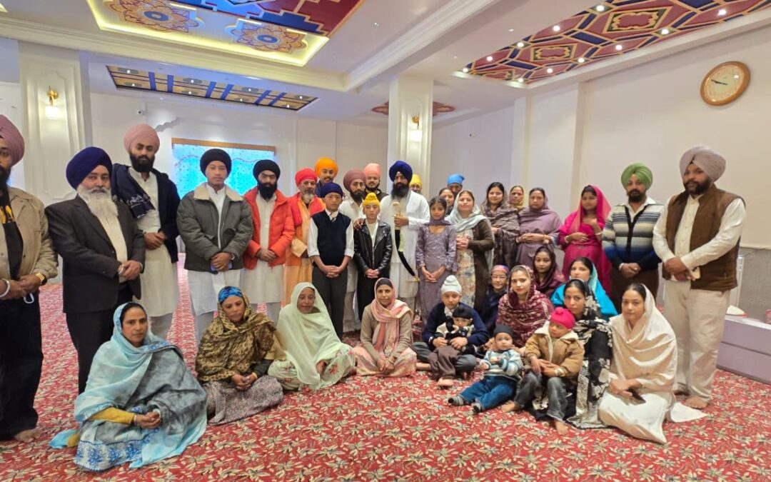 ਜਥੇਦਾਰ ਗੜਗੱਜ ਵੱਲੋਂ ਸ਼ਿਲੌਂਗ ਦੀ ਪੰਜਾਬੀ ਲੇਨ ਦੇ ਸਿੱਖਾਂ ਨਾਲ ਮੁਲਾਕਾਤ