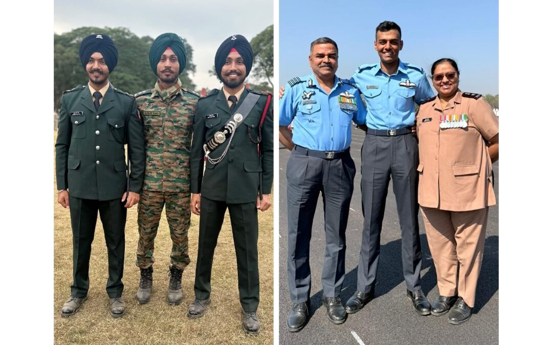 ਮਹਾਰਾਜਾ ਰਣਜੀਤ ਸਿੰਘ ਏਐਫਪੀਆਈ ਦੇ ਪੰਜ ਸਾਬਕਾ ਵਿਦਿਆਰਥੀ ਭਾਰਤੀ ਫੌਜ ਅਤੇ ਭਾਰਤੀ ਹਵਾਈ ਸੈਨਾ ਵਿੱਚ ਹੋਏ ਸ਼ਾਮਲ
