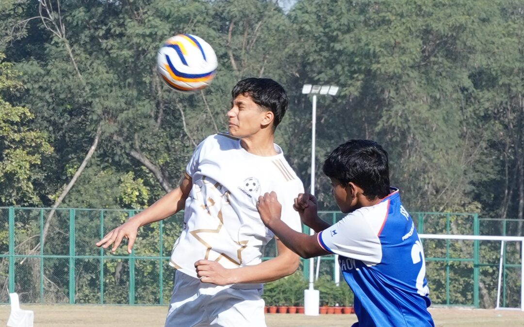 20ਵੇਂ ਐਡਮਿਨਿਸਟ੍ਰੇਟਰ ਚੈਲੰਜ ਕੱਪ ਫੁੱਟਬਾਲ ਟੂਰਨਾਮੈਂਟ – 2026 (ਅੰਡਰ-17 ਲੜਕੇ) ਦੇ ਤੀਜੇ ਦਿਨ ਦੇ ਮੈਚ ਅੱਜ, 22 ਜਨਵਰੀ 2026 ਨੂੰ ਸਪੋਰਟਸ ਕੰਪਲੈਕਸ, ਸੈਕਟਰ 42 ਅਤੇ ਸਪੋਰਟਸ ਕੰਪਲੈਕਸ, ਸੈਕਟਰ 46, ਚੰਡੀਗੜ੍ਹ ਵਿਖੇ ਖੇਡੇ ਗਏ।