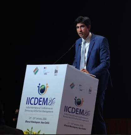 ਭਾਰਤ ਅੰਤਰਰਾਸ਼ਟਰੀ ਲੋਕਤੰਤਰ ਅਤੇ ਚੋਣ ਪ੍ਰਬੰਧਨ ‘ਤੇ  ਸੰਮੇਲਨ (ਆਈਆਈਸੀਡੀਈਐੱਮ/IICDEM)-2026 ਸ਼ੁਰੂ