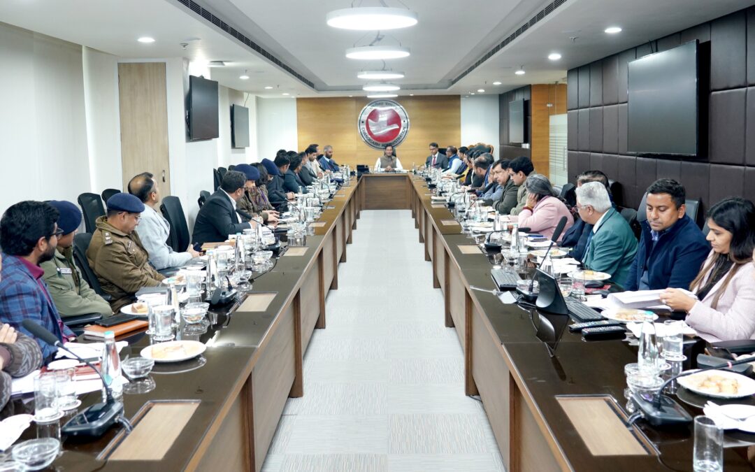 ਮੁੱਖ ਸਕੱਤਰ ਨੇ ਨਵੇਂ ਸਾਲ ਦੀਆਂ ਸ਼ੁਭਕਾਮਨਾਵਾਂ ਦਿੱਤੀਆਂ ਅਤੇ ਪ੍ਰਸ਼ਾਸਨ ਨੂੰ ਮਜ਼ਬੂਤ ​​ਕਰਨ ਦੇ ਨੁਕਤੇ ਦੱਸੇ