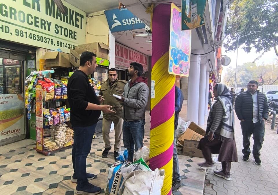 ਐਮਸੀਸੀ ਨੇ ਕਬਜ਼ਾ ਵਿਰੋਧੀ ਮੁਹਿੰਮ ਤੇਜ਼ ਕੀਤੀ; 124 ਚਲਾਨ ਜਾਰੀ ਕੀਤੇ, ਮਾਰਕੀਟ ਗਲਿਆਰੇ ਸਾਫ਼ ਕੀਤੇ