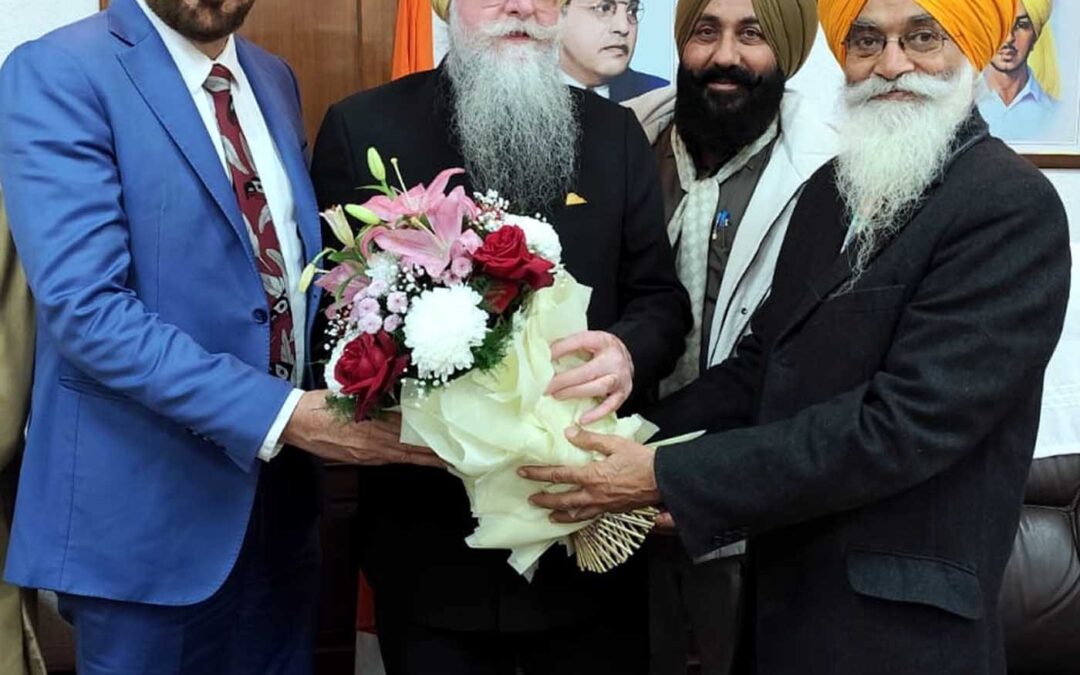 ਕੈਨੇਡਾ ਦੇ ਕੈਬਨਿਟ ਮੰਤਰੀ ਜਗਰੂਪ ਸਿੰਘ ਬਰਾੜ ਦਾ ਸਪੀਕਰ ਸੰਧਵਾਂ ਵੱਲੋਂ ਸੁਆਗਤ