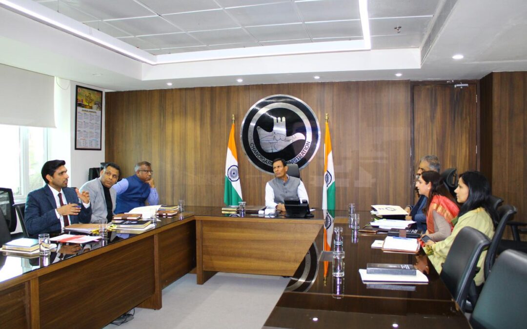 ਯੂਟੀ ਚੰਡੀਗੜ੍ਹ ਦੇ ਮੁੱਖ ਸਕੱਤਰ ਦੀ ਪ੍ਰਧਾਨਗੀ ਹੇਠ ਦੂਜੀ ਯੂਟੀ/ਰਾਜ ਪੱਧਰੀ ਜਨਗਣਨਾ ਤਾਲਮੇਲ ਕਮੇਟੀ (ਐਸਐਲਸੀਸੀਸੀ) ਦੀ ਮੀਟਿੰਗ ਹੋਈ