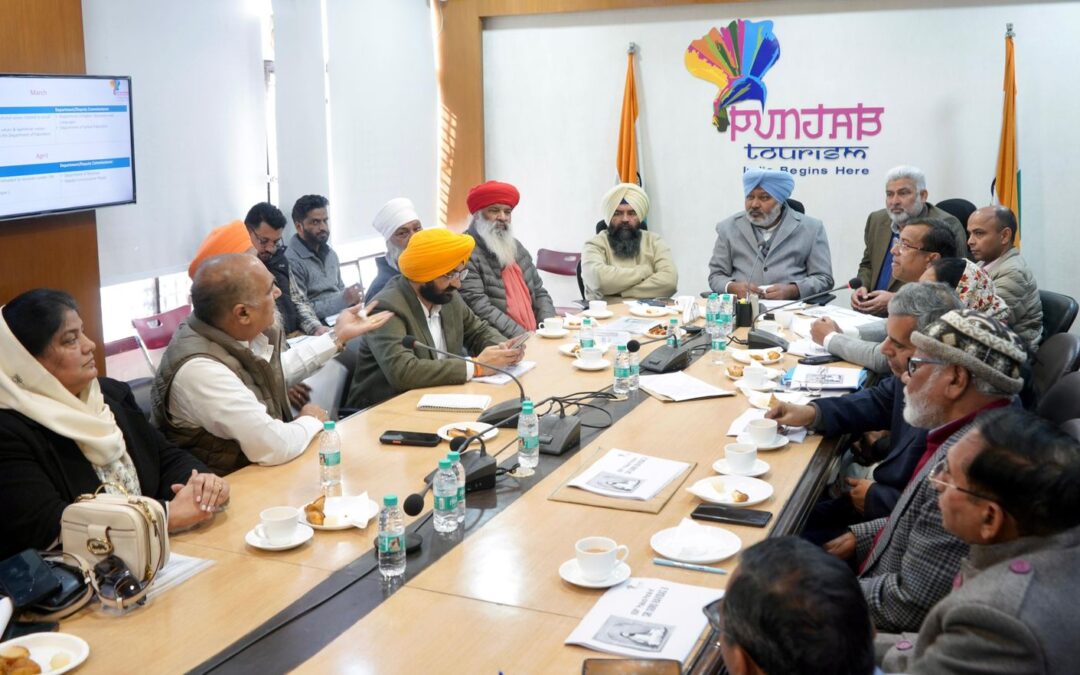 ਪੰਜਾਬ ਸਰਕਾਰ ਸੰਤਾਂ, ਮਹਾਂਪੁਰਸ਼ਾਂ ਤੇ ਧਾਰਮਿਕ ਸੰਪਰਦਾਵਾਂ ਦੀ ਅਗਵਾਈ ਵਿੱਚ ਵੱਡੇ ਪੱਧਰ ‘ਤੇ ਮਨਾਏਗੀ ਸ੍ਰੀ ਗੁਰੂ ਰਵਿਦਾਸ ਜੀ ਦਾ 650ਵਾਂ ਪ੍ਰਕਾਸ਼ ਪੁਰਬ: ਵਿੱਤ ਮੰਤਰੀ ਹਰਪਾਲ ਸਿੰਘ ਚੀਮਾ