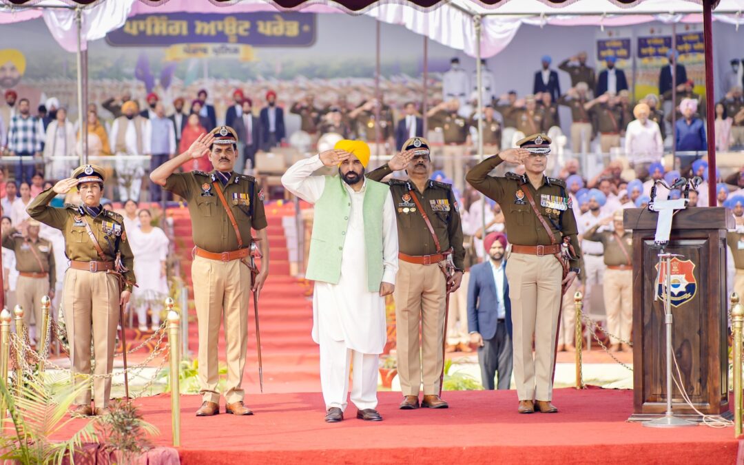 ਪਾਕਿਸਤਾਨ ਦੀ ਸ਼ਹਿ ਪ੍ਰਾਪਤ ਅੱਤਵਾਦ ਦਾ ਟਾਕਰਾ ਕਰ ਰਹੀ ਹੈ ਪੰਜਾਬ ਪੁਲਿਸ-ਭਗਵੰਤ ਸਿੰਘ ਮਾਨ