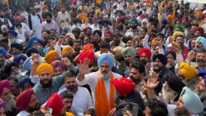 ਬਿਕਰਮ ਸਿੰਘ ਮਜੀਠੀਆ ਦਾ ਮਜੀਠਾ ਪੁੱਜਣ ‘ਤੇ ਸ਼ਾਨਦਾਰ ਸਵਾਗਤ