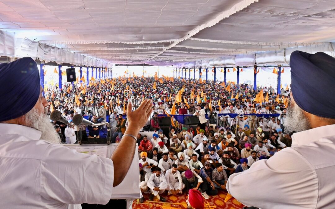 ਸ਼੍ਰੋਮਣੀ ਅਕਾਲੀ ਦਲ ਦਿੱਲੀ ਦੀਆਂ ਪਾਰਟੀਆਂ ਵੱਲੋਂ ਪੰਜਾਬ ਨਾਲ ਕੀਤੇ ਇਤਿਹਾਸ ਅਨਿਆਂ ਨੂੰ ਦਰੁੱਸਤ ਕਰਨ ਵਾਸਤੇ ਵਚਨਬੱਧ: ਸੁਖਬੀਰ ਸਿੰਘ ਬਾਦਲ