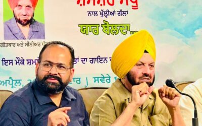 ਗੀਤਕਾਰ ਸ਼ਮਸ਼ੇਰ ਸੰਧੂ ਨੇ ਕੀਤੀਆਂ ਦਿਲ ਖੋਲ੍ਹ ਕੇ ਗੱਲਾਂ