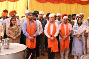 ਪੰਜਾਬ ਪੁਲਿਸ ਵੱਲੋਂ ਸ੍ਰੀ ਗੁਰੂ ਅਰਜਨ ਦੇਵ ਜੀ ਦੇ ਸ਼ਹੀਦੀ ਦਿਹਾੜੇ ਨੂੰ ਸਮਰਪਿਤ ‘ਛਬੀਲ’ ਲਗਾਈ ਗਈ