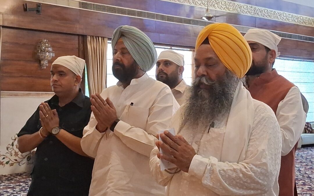 ਮੋਦੀ ਸਰਕਾਰ ਦੇ 12 ਸਾਲ ਪੂਰੇ ਹੋਣ ’ਤੇ ਕੇਵਲ ਸਿੰਘ ਢਿੱਲੋਂ ਵੱਲੋਂ ਸ਼ੁਕਰਾਨੇ ਦੀ ਅਰਦਾਸ