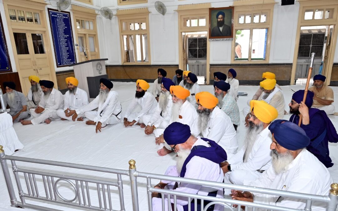 ਸਿੱਖ ਪੰਥ ਦੀ ਮਹਾਨ ਸ਼ਖ਼ਸੀਅਤ ਸ. ਤੇਜਾ ਸਿੰਘ ਸਮੁੰਦਰੀ ਜੀ ਦੇ ਅਕਾਲ ਚਲਾਣੇ ਦੀ 100 ਸਾਲਾ ਸ਼ਤਾਬਦੀ ਸਬੰਧੀ ਸ਼੍ਰੋਮਣੀ ਕਮੇਟੀ ਵੱਲੋਂ ਸ੍ਰੀ ਅਖੰਡ ਪਾਠ ਸਾਹਿਬ ਆਰੰਭ
