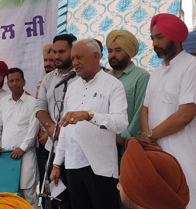 ਬਰਿੰਦਰ ਕੁਮਾਰ ਗੋਇਲ ਵੱਲੋਂ ਹਲਕਾ ਬੱਸੀ ਪਠਾਣਾਂ ਦੇ ਪਿੰਡ ਖੰਟ ਮਾਨਪੁਰ ਵਿਖੇ ਕਰੀਬ 57.01 ਕਰੋੜ ਰੁਪਏ ਦੇ ਸਿੰਚਾਈ ਪ੍ਰਾਜੈਕਟਾਂ ਦਾ ਉਦਘਾਟਨ