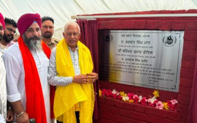ਪੰਜਾਬ ਸਰਕਾਰ ਵੱਲੋਂ ਘਨੌਰ ਹਲਕੇ ਦੇ 42 ਪਿੰਡਾਂ ਦੇ ਕਿਸਾਨਾਂ ਨੂੰ ਵੱਡਾ ਤੋਹਫ਼ਾ, ਲਿਫ਼ਟ ਸਿਸਟਮ ਰਾਹੀਂ ਮਿਲਿਆ ਨਹਿਰੀ ਪਾਣੀ