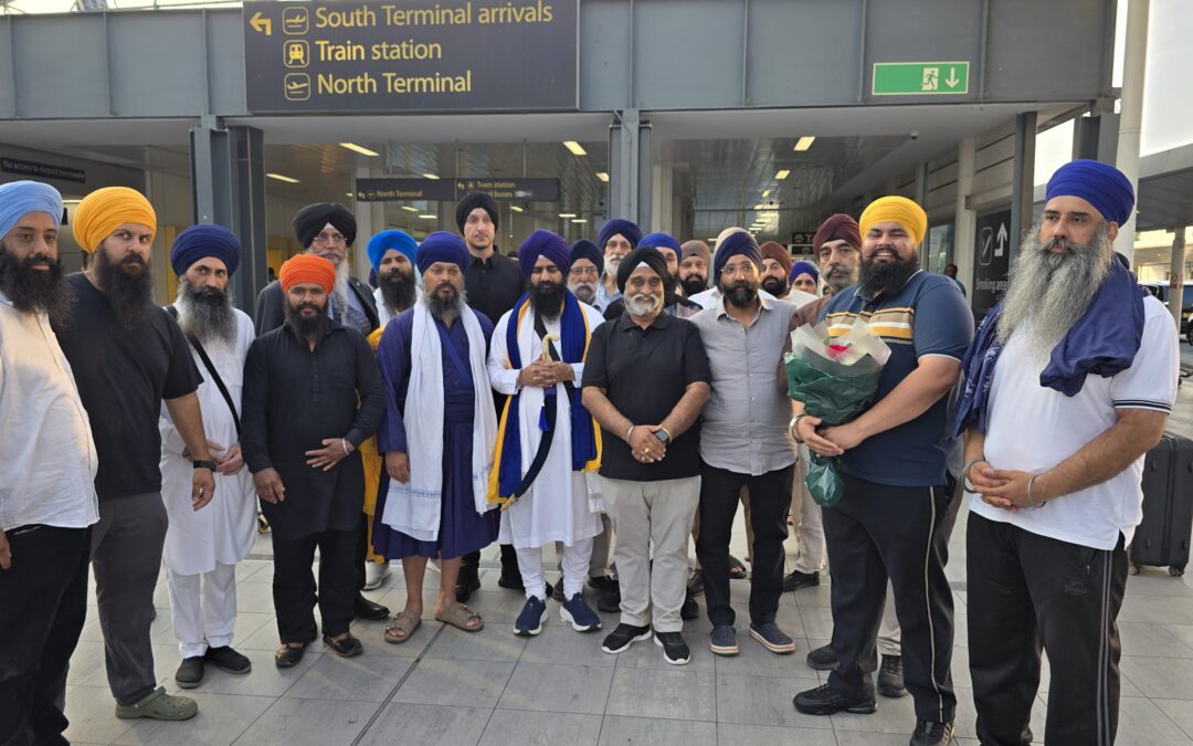 ਯੂਕੇ ਪੁੱਜਣ ’ਤੇ ਜਥੇਦਾਰ ਗਿਆਨੀ ਕੁਲਦੀਪ ਸਿੰਘ ਗੜਗੱਜ ਦਾ ਸੰਗਤ ਵੱਲੋਂ ਭਰਵਾਂ ਸੁਆਗਤ  ਲੰਡਨ,