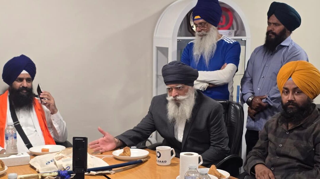 ਖ਼ਾਲਸਾ ਏਡ ਦੇ ਸ. ਰਵੀ ਸਿੰਘ ਖ਼ਾਲਸਾ ਨੇ ਜਥੇਦਾਰ ਗਿਆਨੀ ਕੁਲਦੀਪ ਸਿੰਘ ਗੜਗੱਜ ਨਾਲ ਕੀਤੀ ਮੁਲਾਕਾਤ