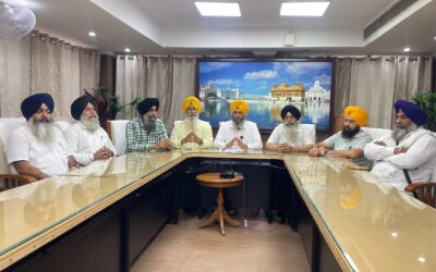 ਬੰਦੀ ਸਿੰਘਾਂ ਦੀ ਰਿਹਾਈ ਤੇ ਚੜ੍ਹਦੀ ਕਲਾ ਲਈ ਸ਼੍ਰੋਮਣੀ ਕਮੇਟੀ ਵੱਲੋਂ 29 ਅਗਸਤ ਨੂੰ ਕੀਤੇ ਜਾਣਗੇ ਅਰਦਾਸ ਸਮਾਗਮ