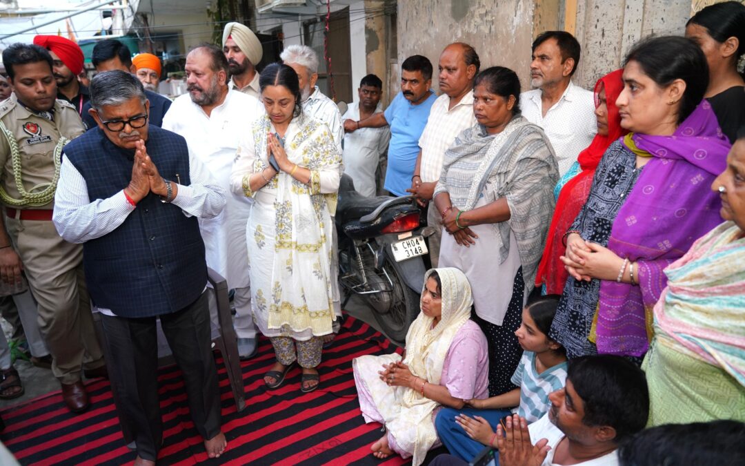 ਚੰਡੀਗੜ੍ਹ ਪ੍ਰਸ਼ਾਸ਼ਕ ਵਲੋ ਹਰਿਦੁਆਰ ਹਾਦਸੇ ਵਿੱਚ ਜਾਨ ਗੁਆਉਣ ਵਾਲੇ ਚਾਰ ਬੱਚਿਆਂ ਦੇ ਪਰਿਵਾਰਾਂ ਨੂੰ ₹5 -5 ਲੱਖ ਦੀ ਵਿੱਤੀ ਸਹਾਇਤਾ ਦੇਣ ਦਾ ਐਲਾਨ