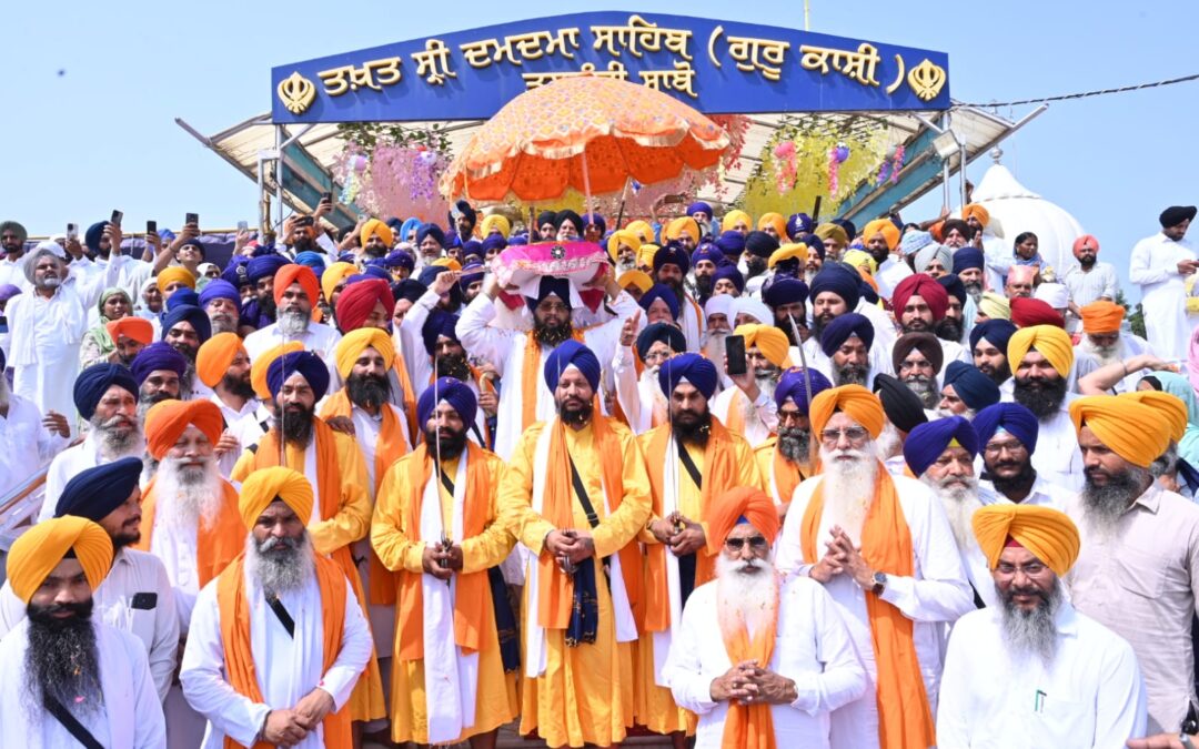 ਮੀਰੀ ਪੀਰੀ ਖਾਲਸਾ ਮਾਰਚ ਦੇ ਦੂਜੇ ਪੜਾਅ ਦੀ ਤਖ਼ਤ ਸ੍ਰੀ ਦਮਦਮਾ ਸਾਹਿਬ, ਤਲਵੰਡੀ ਸਾਬੋ ਤੋਂ ਖਾ਼ਲਸਾਈ ਜਾਹੋ ਜਲਾਲ ਨਾਲ ਹੋਈ ਆਰੰਭਤਾ