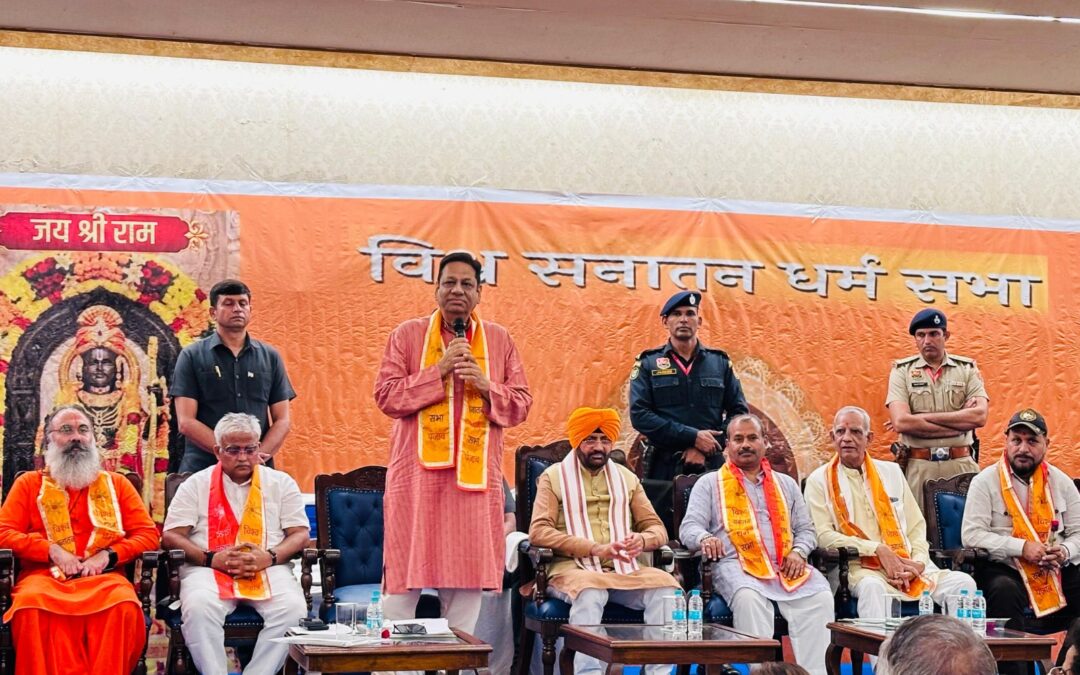 ਸੇਵਾ ਅਤੇ ਸਾਧਨਾ ਸਨਾਤਨ ਦਾ ਮੂਲ, ਇਹ ਧਰਮ ਨਹੀਂ ਚੇਤਨਾ ਦਾ ਅਧਾਰ – ਨਾਇਬ ਸੈਣੀ
