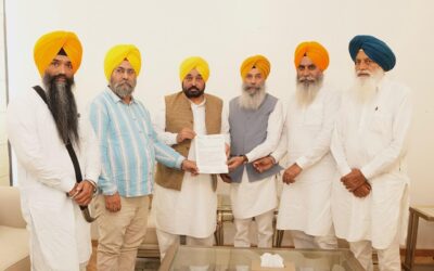 ਐਸ.ਆਈ.ਟੀ. ਜਾਂਚ ਦੀ ਮੰਗ ਨੂੰ ਲੈ ਕੇ ਸ਼੍ਰੋਮਣੀ ਅਕਾਲੀ ਦਲ (ਪੁਨਰ ਸੁਰਜੀਤ) ਦੇ ਵਫ਼ਦ ਨੇ ਮੁੱਖ ਮੰਤਰੀ ਭਗਵੰਤ ਸਿੰਘ ਮਾਨ ਨਾਲ ਕੀਤੀ ਮੁਲਾਕਾਤ