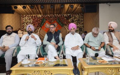 ਪੰਜਾਬ ਭਾਜਪਾ ਪ੍ਰਧਾਨ ਕੇਵਲ ਸਿੰਘ ਢਿੱਲੋਂ ਵੱਲੋਂ ਫ਼ਤਹਿਗੜ੍ਹ ਸਾਹਿਬ ਅਤੇ ਤਲਵੰਡੀ ਸਾਬੋ ਵਿਖੇ ‘ਨਸ਼ਾ ਮੁਕਤ ਪੰਜਾਬ ਯਾਤਰਾ’ ਦੇ ਪ੍ਰਬੰਧਾਂ ਦਾ ਜਾਇਜ਼ਾ