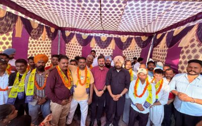 ਮੰਡੀ ਗੋਬਿੰਦਗੜ੍ਹ ‘ਚ ਭਾਜਪਾ ਨੂੰ ਵੱਡਾ ਝਟਕਾ: ਦਰਜਨਾਂ ਆਗੂ ਤੇ ਵਰਕਰ ਭਾਜਪਾ ਛੱਡ ‘ਆਪ’ ਵਿੱਚ ਹੋਏ ਸ਼ਾਮਲ