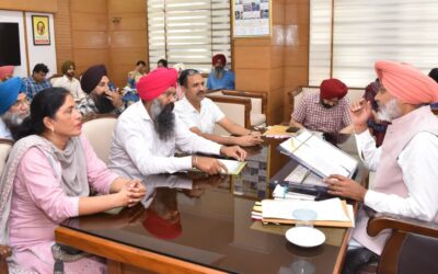 ਵਿੱਤ ਮੰਤਰੀ ਹਰਪਾਲ ਸਿੰਘ ਚੀਮਾ ਵੱਲੋਂ ਸਿਹਤ ਵਿਭਾਗ ਨੂੰ ਐਨ.ਐਚ.ਐਮ. ਮੁਲਾਜ਼ਮਾਂ ਦੇ ਮਸਲੇ ਹੱਲ ਕਰਨ ਲਈ ਸਾਂਝੀ ਕਮੇਟੀ ਬਣਾਉਣ ਦੇ ਨਿਰਦੇਸ਼