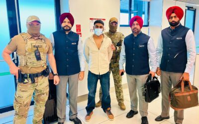 ਯੂਰਪ ਤੋਂ ਪਹਿਲੀ ਹਵਾਲਗੀ: ਪੰਜਾਬ ਪੁਲਿਸ ਨੇ ਕੇਂਦਰੀ ਏਜੰਸੀਆਂ ਦੇ ਸਹਿਯੋਗ ਨਾਲ ਭਗੌੜੇ ਅਪਰਾਧੀ ਅੰਮ੍ਰਿਤ ਦਾਲਮ ਨੂੰ ਮੋਲਦੋਵਾ ਤੋਂ ਵਾਪਸ ਲਿਆਂਦਾ