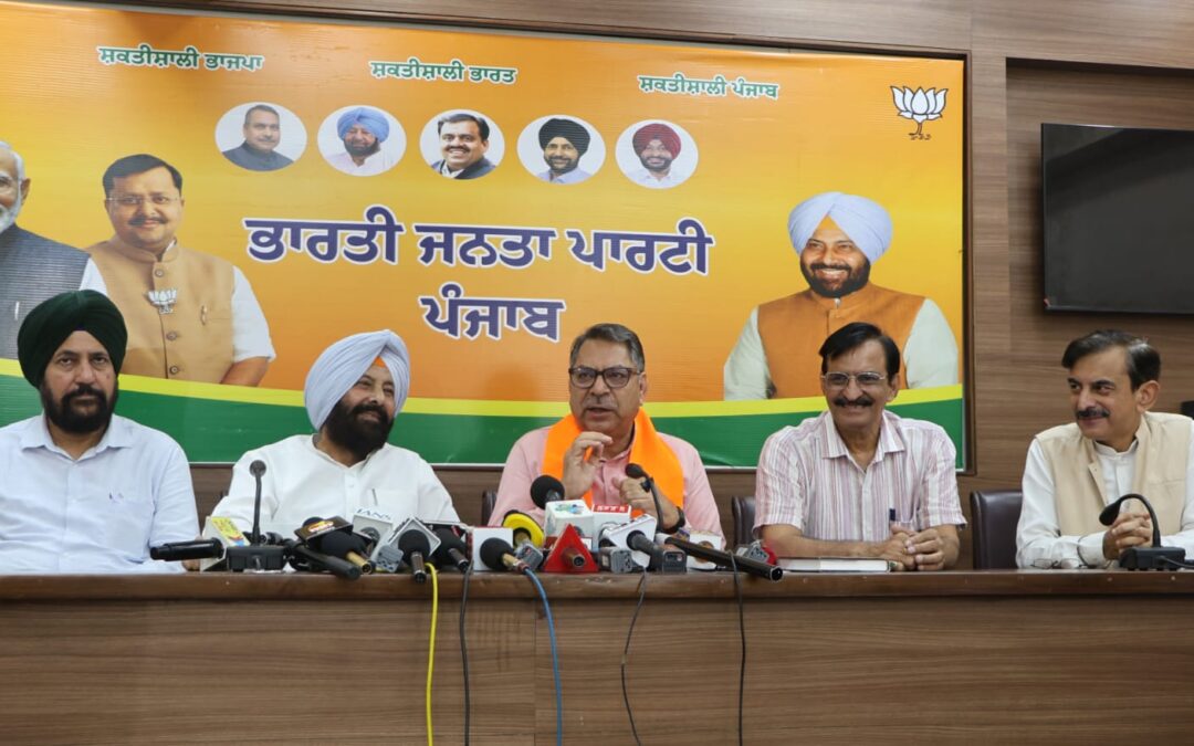 ਪੰਜਾਬ ਵਿੱਚ ਭਾਜਪਾ ਆਪਣੇ ਦਮ ’ਤੇ ਸਾਰੀਆਂ 117 ਵਿਧਾਨ ਸਭਾ ਸੀਟਾਂ ’ਤੇ ਚੋਣ ਲੜੇਗੀ: ਡਾ. ਸਤੀਸ਼ ਪੂਨੀਆ