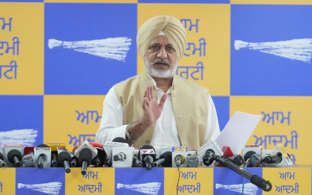 ਸੈਂਟਰਲ ਗ੍ਰਾਊਂਡ ਵਾਟਰ ਬੋਰਡ ਦਾ ਡਾਟਾ ਇਸ ਗੱਲ ਦਾ ਸਬੂਤ ਹੈ ਕਿ ਭਗਵੰਤ ਮਾਨ ਸਰਕਾਰ ਨੇ ਪੰਜਾਬ ਦੇ ਦਹਾਕਿਆਂ ਪੁਰਾਣੇ ਭੂ-ਜਲ ਸੰਕਟ ਨੂੰ ਉਲਟਾਉਣਾ ਸ਼ੁਰੂ ਕਰ ਦਿੱਤਾ ਹੈ: ਬਲਤੇਜ ਪੰਨੂ