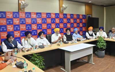 ਅਕਾਲੀ ਦਲ ਚੋਣ ਮਨੋਰਥ ਕਮੇਟੀ ਨੇ ਵੱਖ-ਵੱਖ ਪਾਰਟੀ ਵਿੰਗਾਂ ਤੋਂ ਲਏ ਸੁਝਾਅ