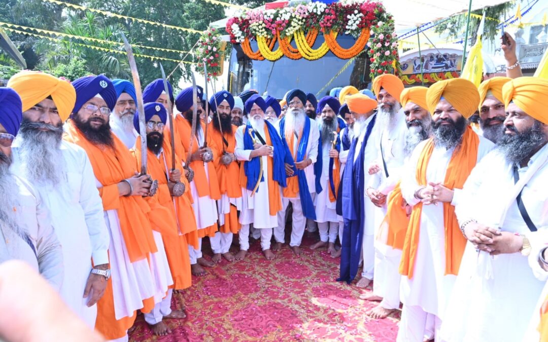 ਮੀਰੀ ਪੀਰੀ ਖਾਲਸਾ ਮਾਰਚ ਗੁਰਦੁਆਰਾ ਆਲਮਗੀਰ ਸਾਹਿਬ ਲੁਧਿਆਣਾ ਤੋਂ ਅਗਲੇ ਪੜਾਅ ਲਈ ਹੋਇਆ ਰਵਾਨਾ