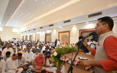 ਸਾਬਕਾ ਮੰਤਰੀ ਚੁਨੀ ਲਾਲ ਭਗਤ ਨੂੰ ਸ਼ਰਧਾਂਜਲੀਆਂ ਭੇਟ ਕਰਨ ਲਈ ਉਮੜਿਆ ਲੋਕਾਂ ਦਾ ਇਕੱਠ