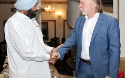 ਆਸਟ੍ਰੇਲੀਆਈ ਹਾਈ ਕਮਿਸ਼ਨਰ ਵਲੋਂ ਪੰਜਾਬ ਭਾਜਪਾ ਪ੍ਰਧਾਨ ਕੇਵਲ ਸਿੰਘ ਢਿੱਲੋਂ ਨਾਲ ਮੁਲਾਕਾਤ