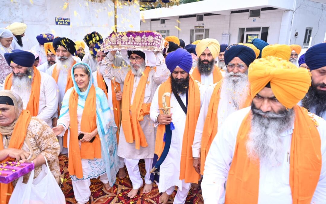 ਮੀਰੀ ਪੀਰੀ ਖਾਲਸਾ ਮਾਰਚ ਗੁਰਦੁਆਰਾ ਸ੍ਰੀ ਭੱਠਾ ਸਾਹਿਬ ਤੋਂ ਜੈਕਾਰਿਆਂ ਦੀ ਗੂੰਜ ’ਚ ਸ੍ਰੀ ਅਨੰਦਪੁਰ ਸਾਹਿਬ ਲਈ ਹੋਇਆ ਰਵਾਨਾ