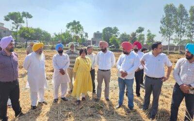 ਪੀਪੀਸੀਬੀ ਦੀ ਚੇਅਰਪਰਸਨ ਰੀਨਾ ਗੁਪਤਾ ਨੇ ਸ਼ੇਰੋਂ ਪਿੰਡ ਵਿੱਚ ਕਿਸਾਨਾਂ ਨਾਲ ਕੀਤੀ ਗੱਲਬਾਤ, ਝੋਨੇ ਦੀ ਪਰਾਲੀ ਸਾੜਨ ਤੋਂ ਰੋਕਣ ਲਈ ਸਾਂਝੇ ਯਤਨਾਂ ਦੀ ਅਪੀਲ